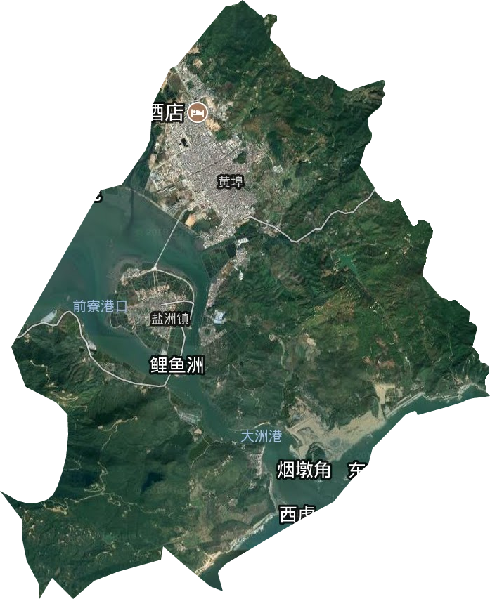 黄埠镇卫星图