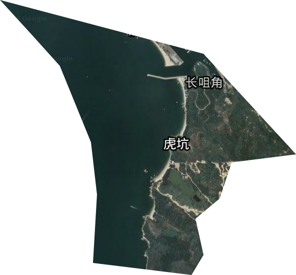 巺寮滨海旅游渡假区管理委员会卫星图