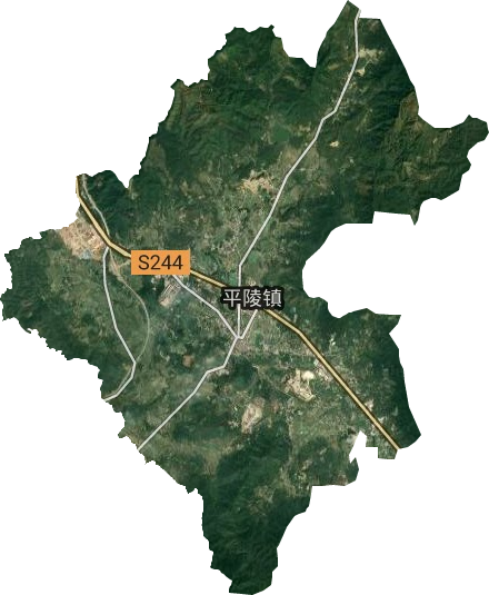 平陵镇卫星图