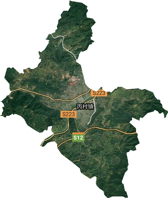 丙村镇卫星图