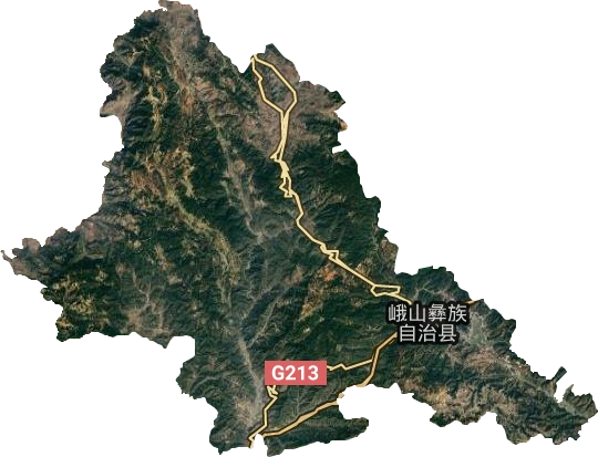峨山彝族自治县卫星图