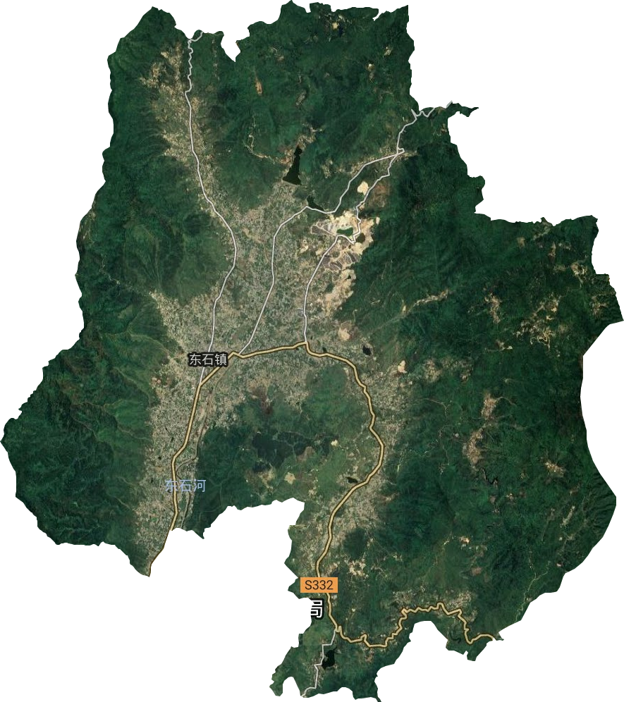 东石镇卫星图