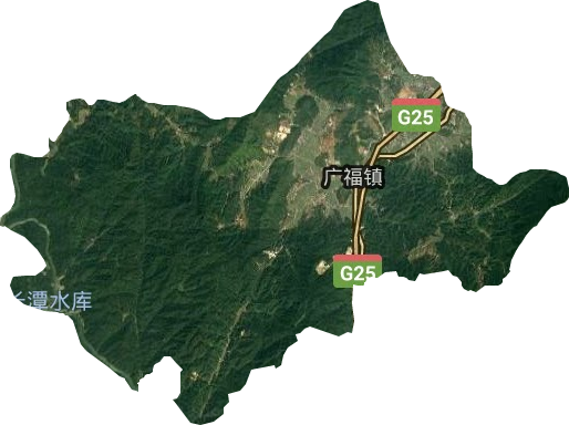 广福镇卫星图