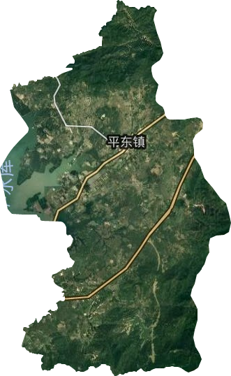 平东镇卫星图