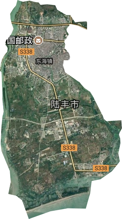 东海街道卫星图