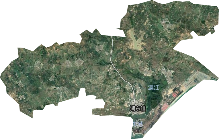 湖东镇卫星图