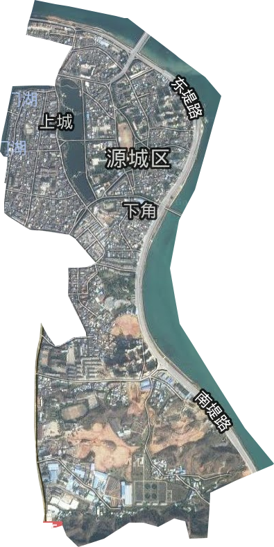 上城街道卫星图