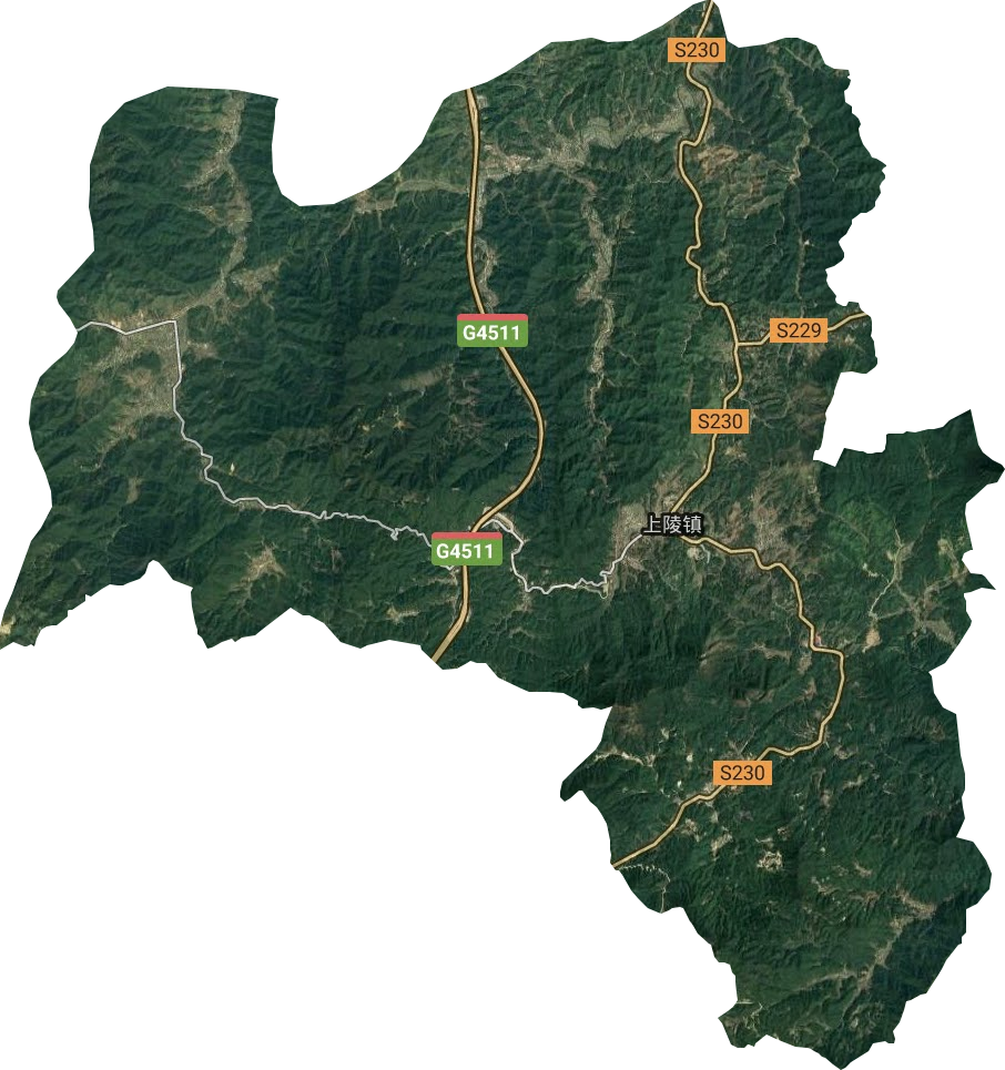 上陵镇卫星图