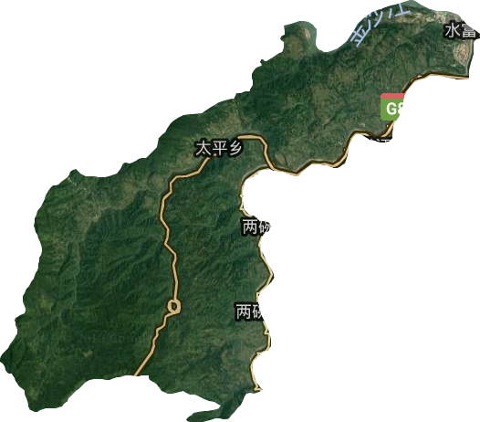 水富县卫星图