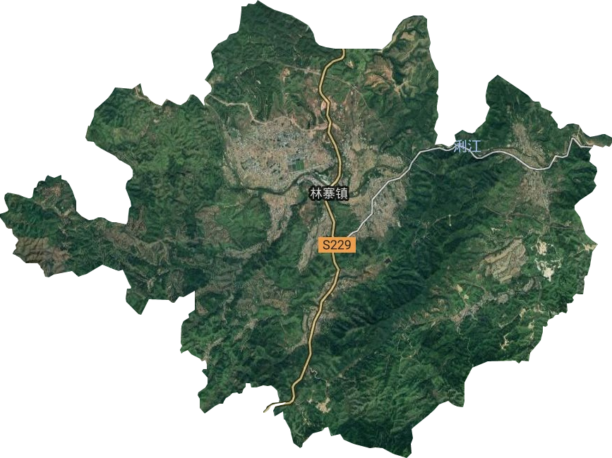 林寨镇卫星图