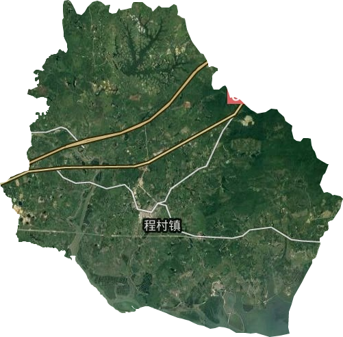 程村镇卫星图