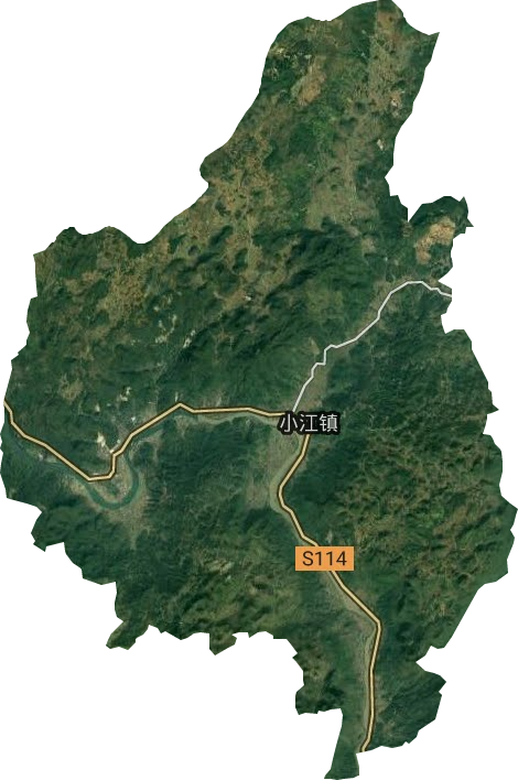 小江镇卫星图