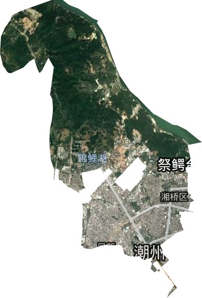 凤新街道卫星图