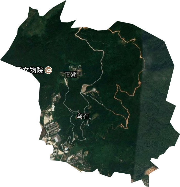 红山林场卫星图