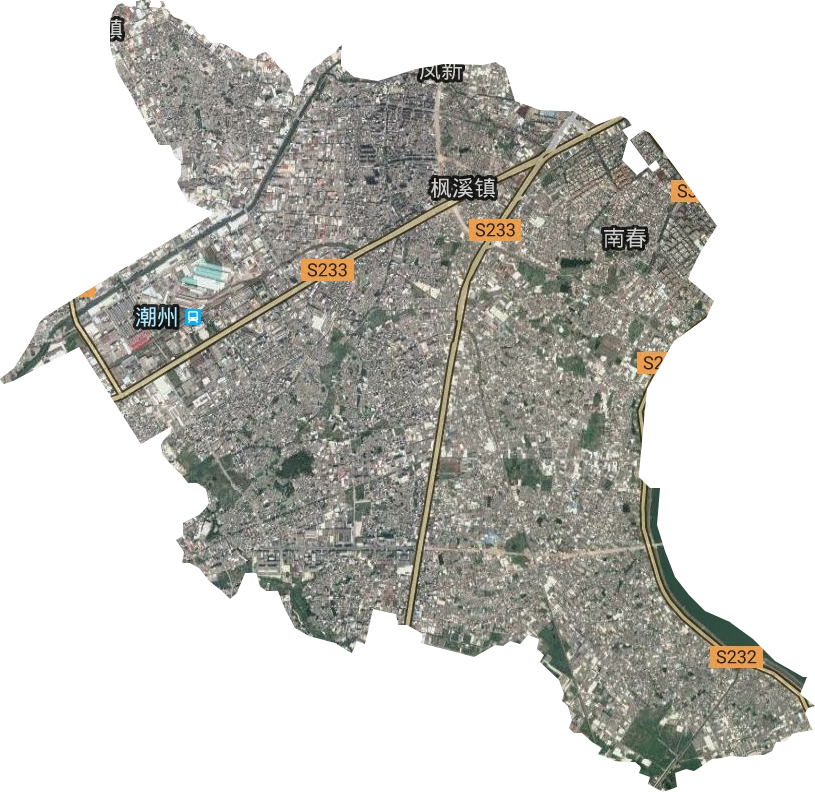 枫溪镇卫星图