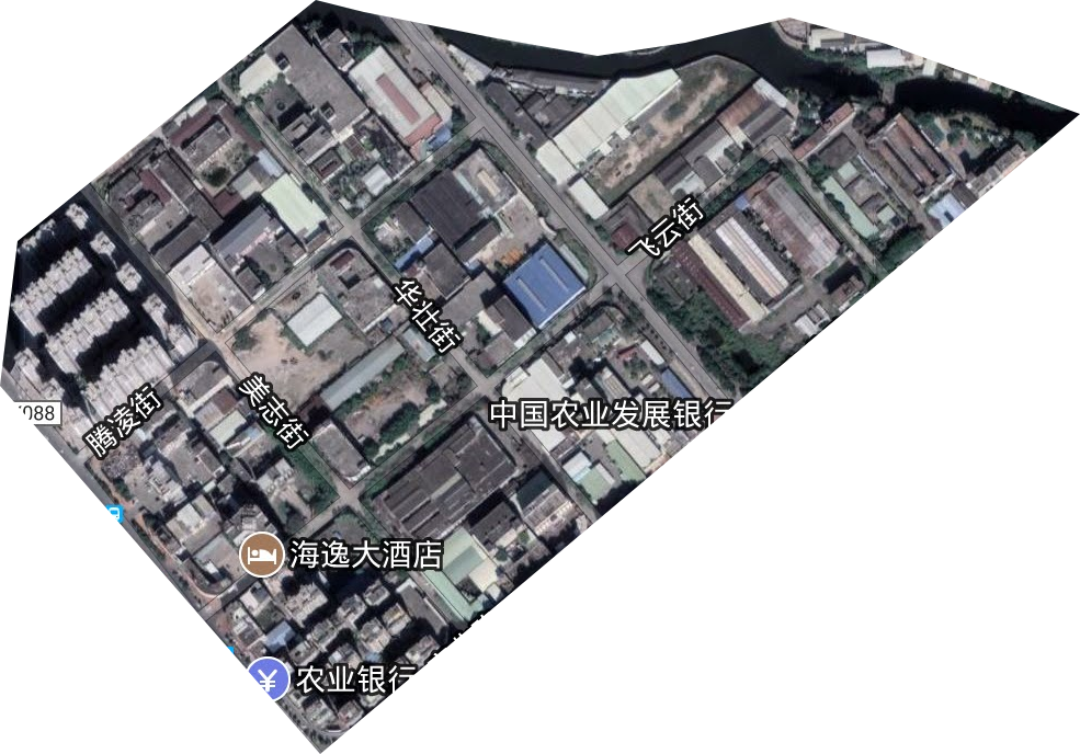 庵埠经济开发试验区卫星图