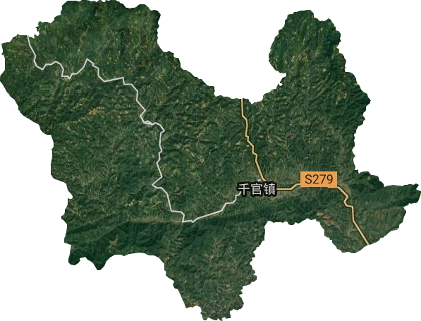 千官镇卫星图