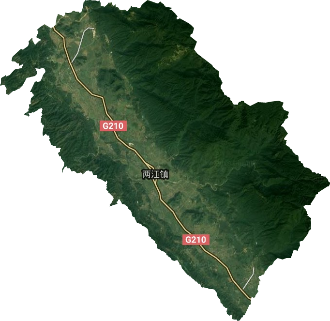 两江镇卫星图