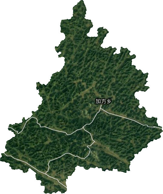 加方乡卫星图