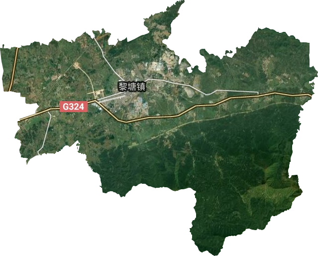 黎塘镇卫星图