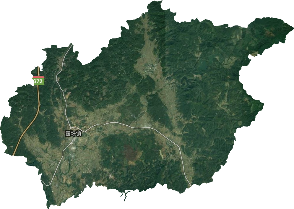 露圩镇卫星图