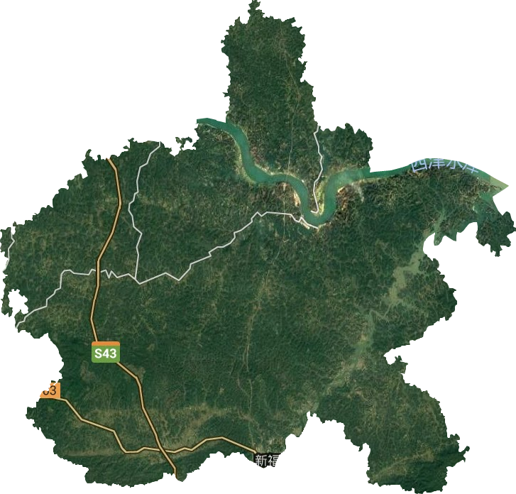 新福镇卫星图