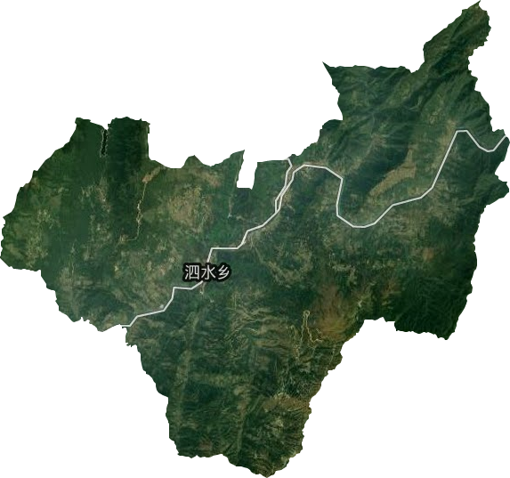 泗水乡卫星图