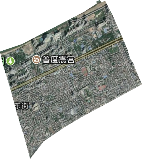 东街街道卫星图