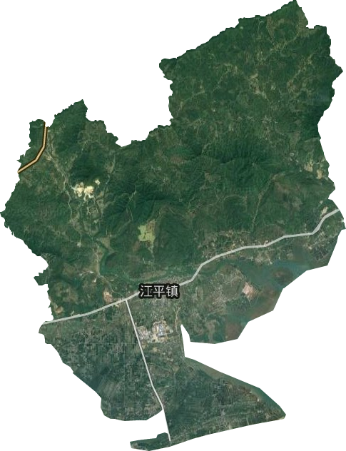 江平镇卫星图