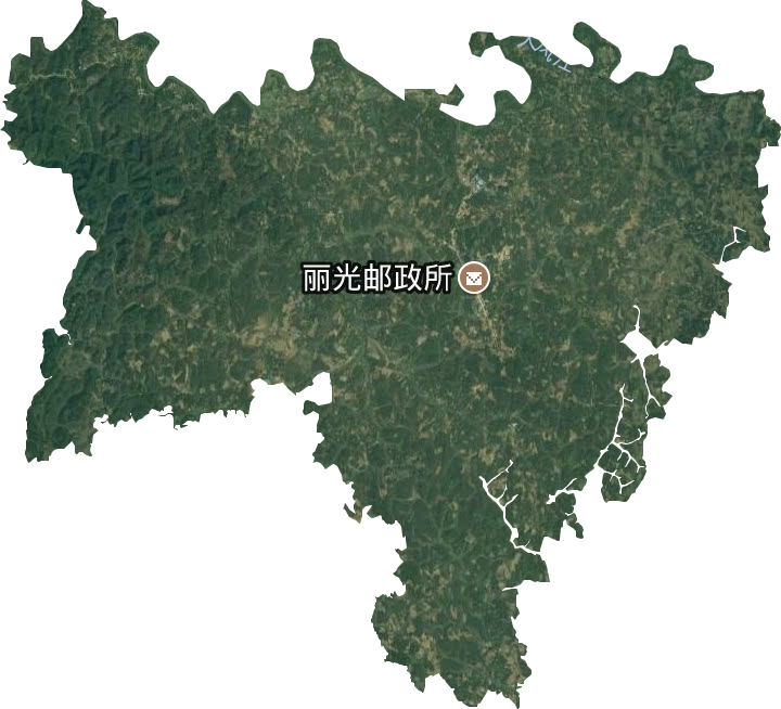 丽光华侨农场卫星图