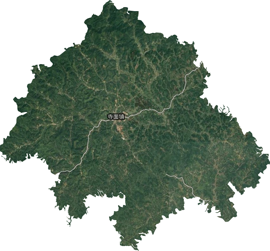 寺面镇卫星图