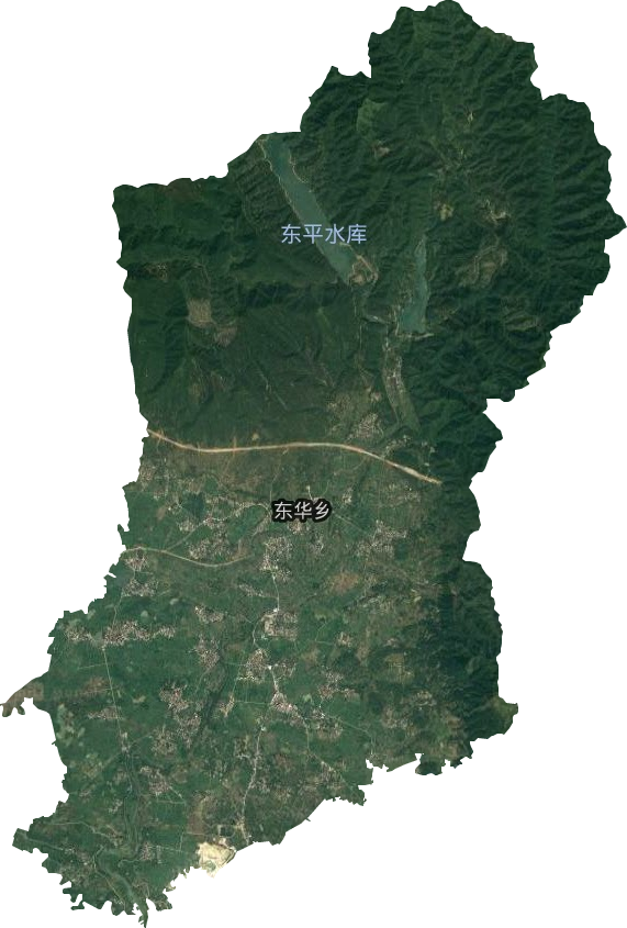 东华乡卫星图