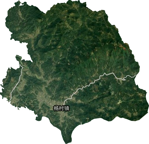 杨村镇卫星图
