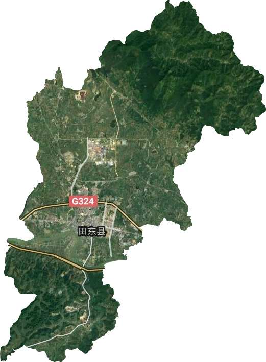 平马镇卫星图