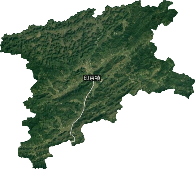 印茶镇卫星图
