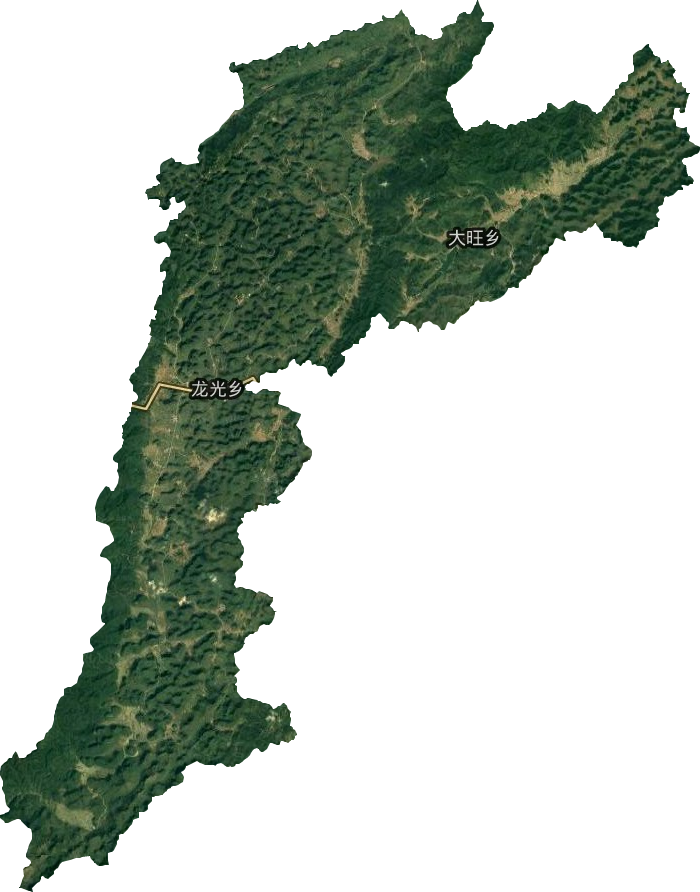 龙光乡卫星图