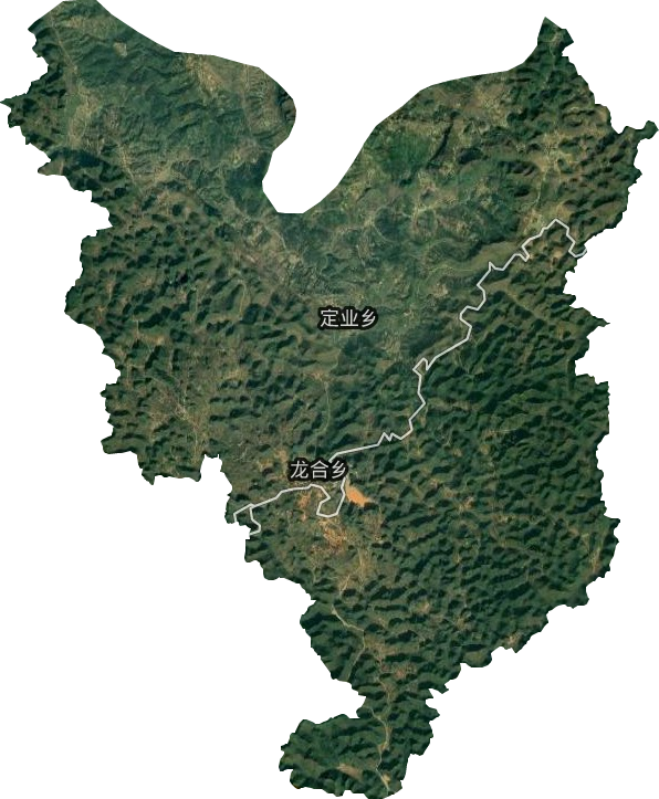 龙合乡卫星图