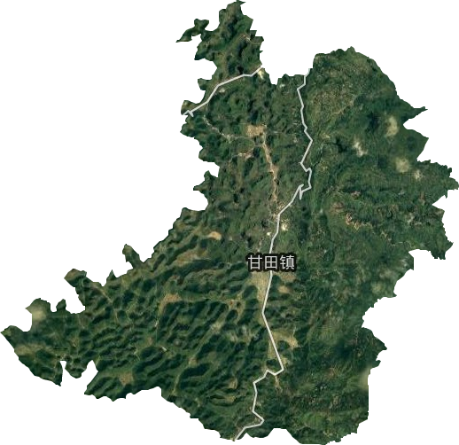 甘田镇卫星图