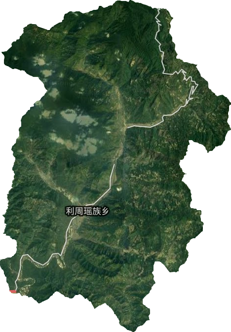 利周瑶族乡卫星图