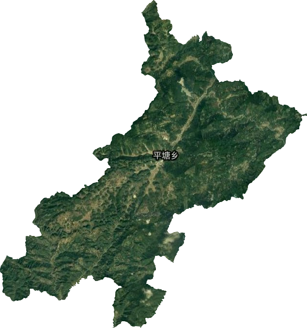平塘乡卫星图