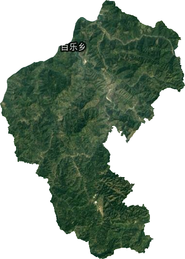百乐乡卫星图