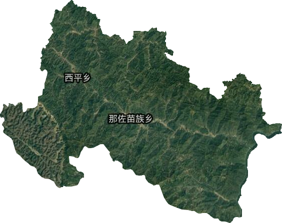 那佐苗族乡卫星图