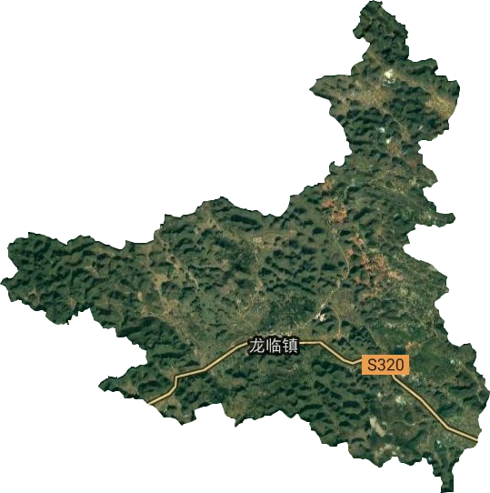 龙临镇卫星图