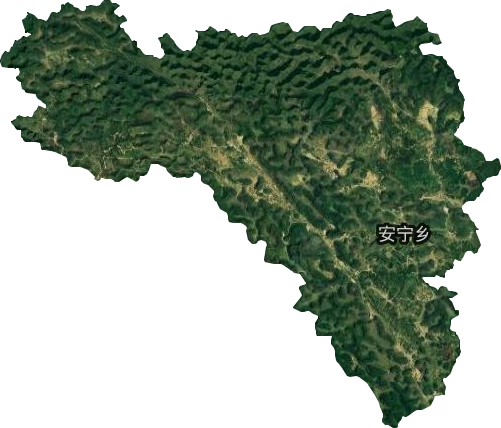 安宁乡卫星图