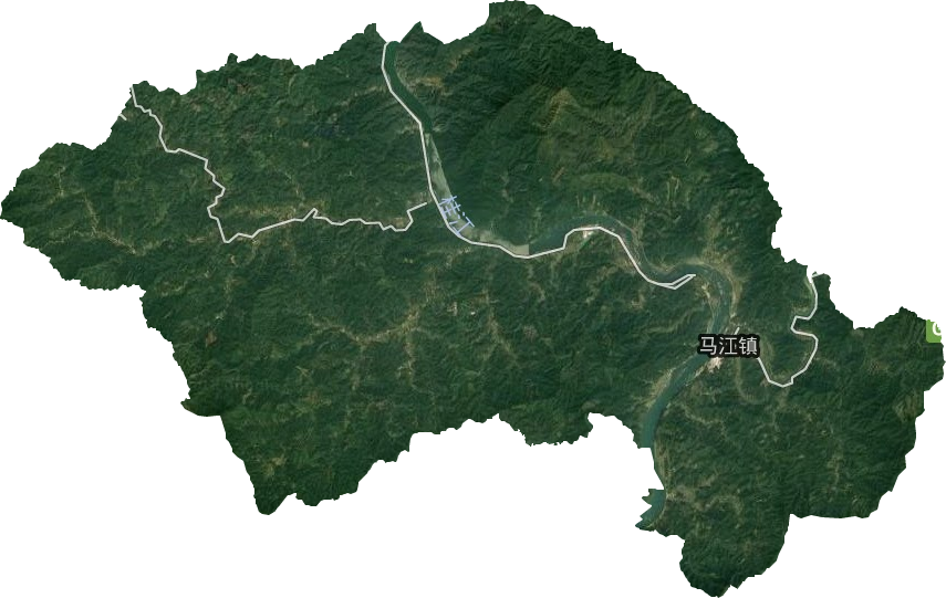 马江镇卫星图