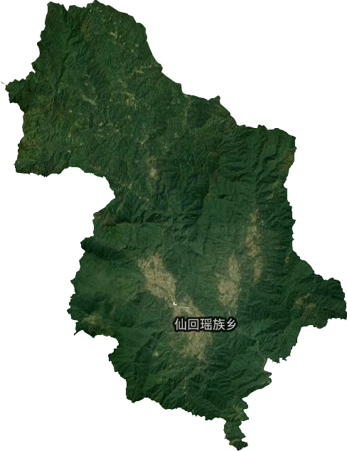仙回瑶族乡卫星图