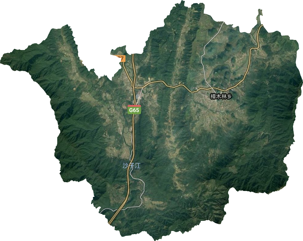 樟木林乡卫星图