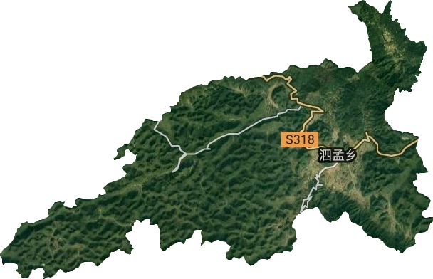 泗孟乡卫星图
