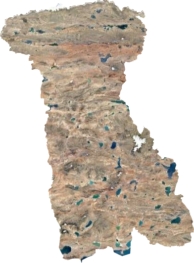 双湖县卫星图