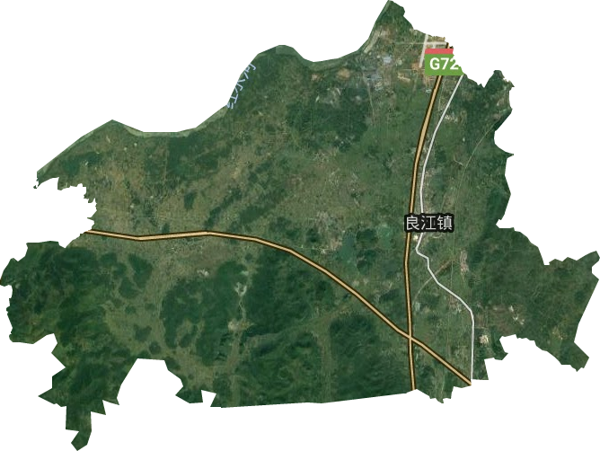 良江镇卫星图